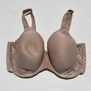 Elomi Charley Spacer Underwire Bra 36J Fawn Beige EL4383